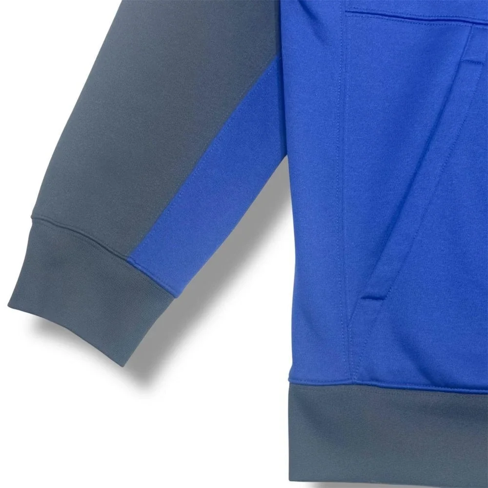 Nike New York Giants Mens XXL Full Zip Hoodie DriFit On Field Apparel Grey Blue